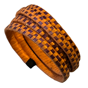 Caña flecha wrap-a-around spiral bracelet