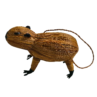 PACA - MAMMAL FAIR -TRADE CHRISTMAS TREE ORNAMENT - WOVEN BY PERUVIAN AMAZON ARTISAN - Amazon Ecology