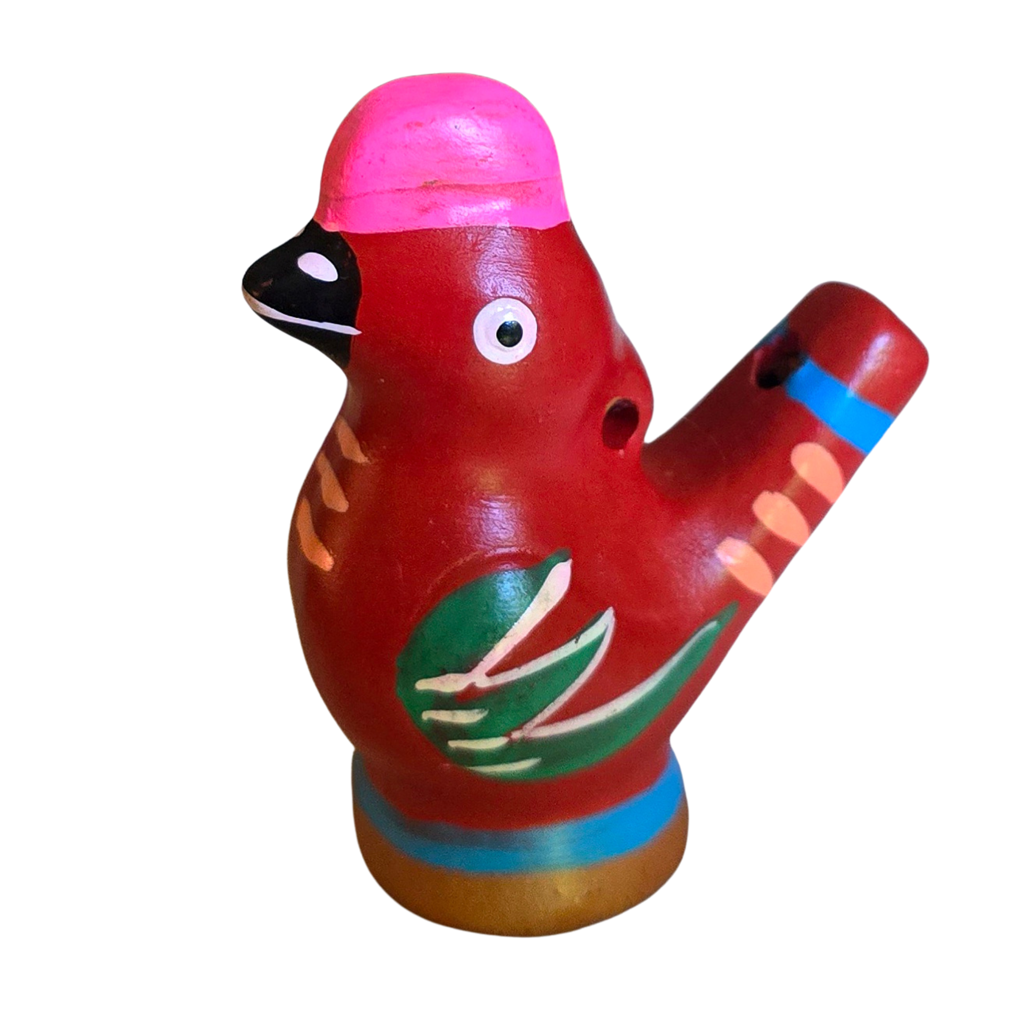 中坪淳彦 / Water * Birds * Wind Rooster Ceramic bird water whistle from the Peruvian Amazon