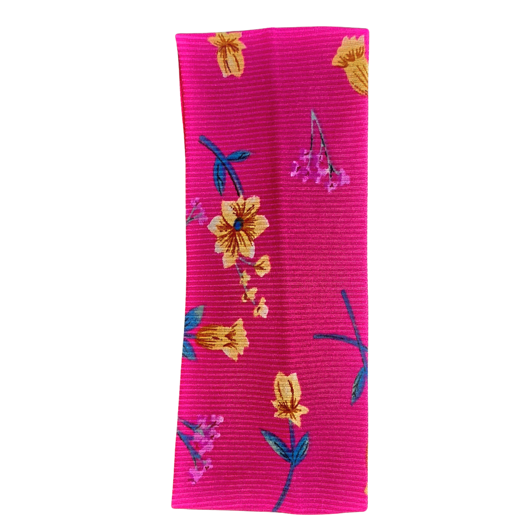 Twist bow stretch nylon head-band - made by artisan from Peruvian Amazon - Amazon Ecology