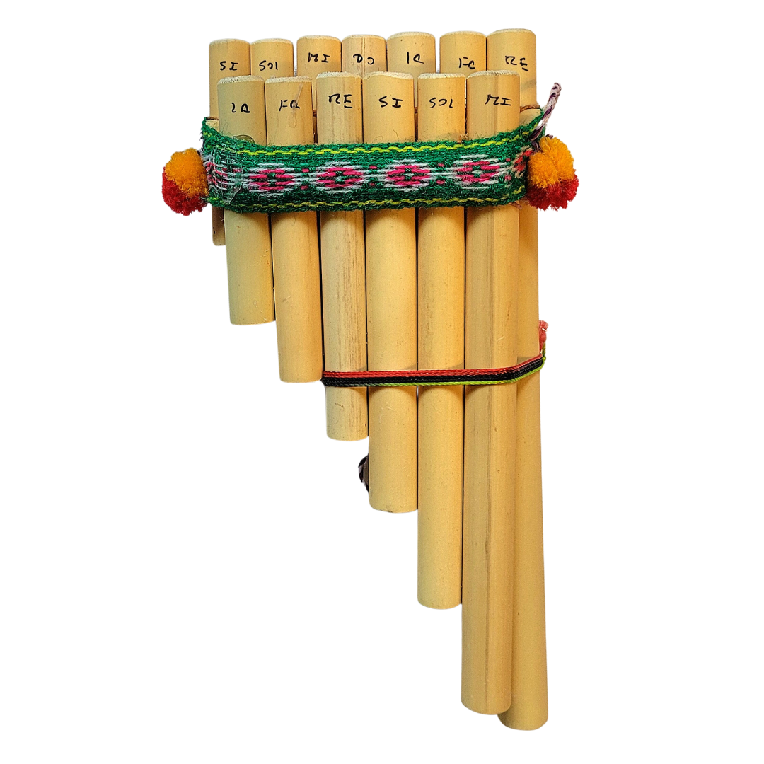 Bamboo pan flutes - made by Peruvian Amazon artisans - Amazon Ecology