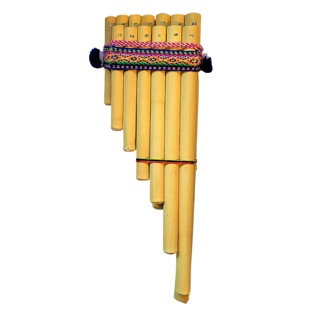 Bamboo pan flutes - made by Peruvian Amazon artisans - Amazon Ecology