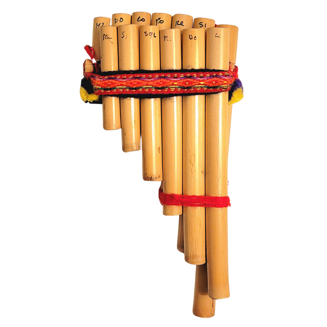 Bamboo pan flutes - made by Peruvian Amazon artisans - Amazon Ecology