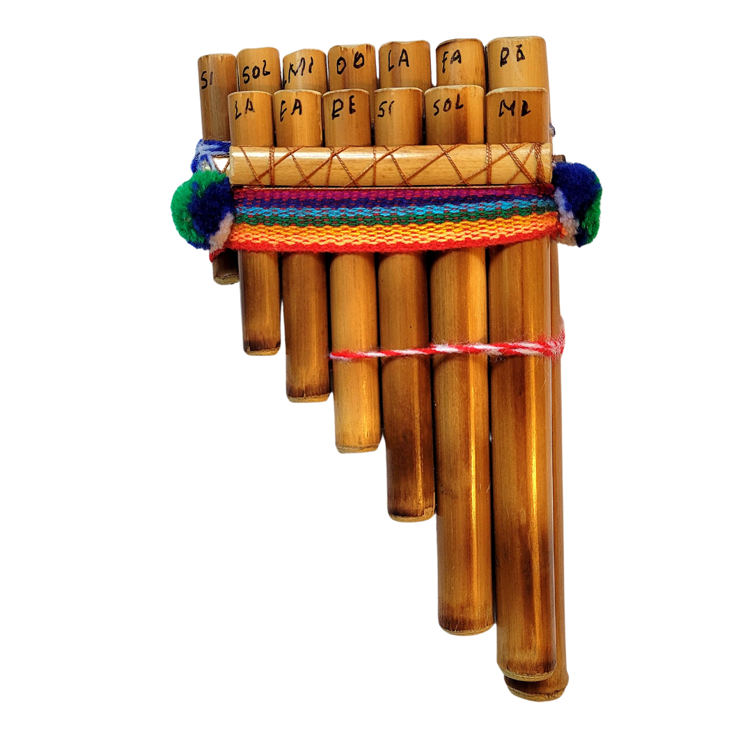 Bamboo pan flutes - made by Peruvian Amazon artisans - Amazon Ecology
