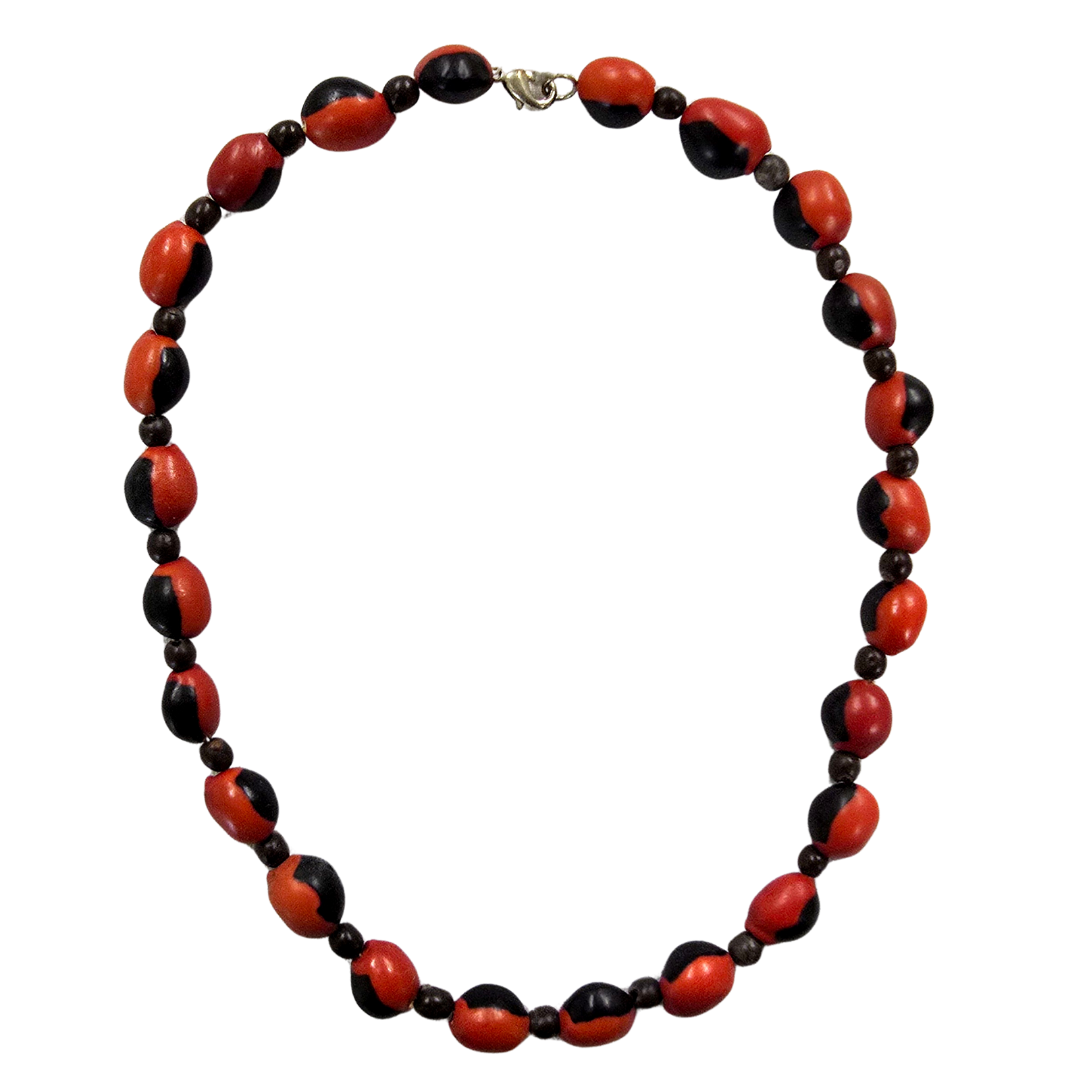 Huayruru seed necklaces - made by artisans from the Peruvian Amazon