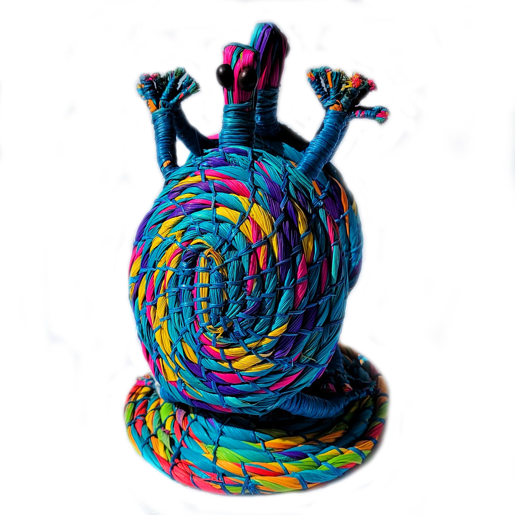 DANCING WOVEN TURTLES - DECORATION, ORNAMENT AND NAPKIN HOLDER - MADE BY PERUVIAN AMAZON ARTISAN - Amazon Ecology