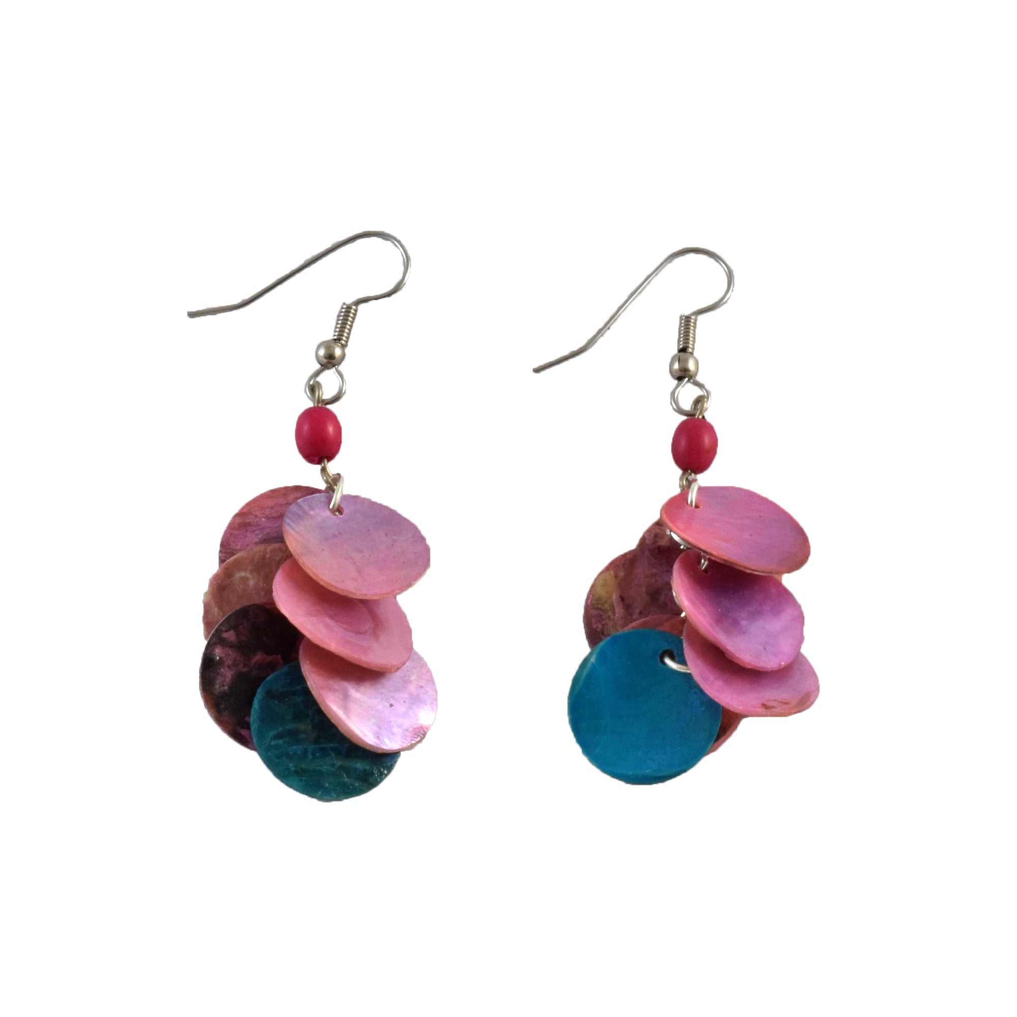 Nakar Shell Cascading Earrings - Amazon Ecology