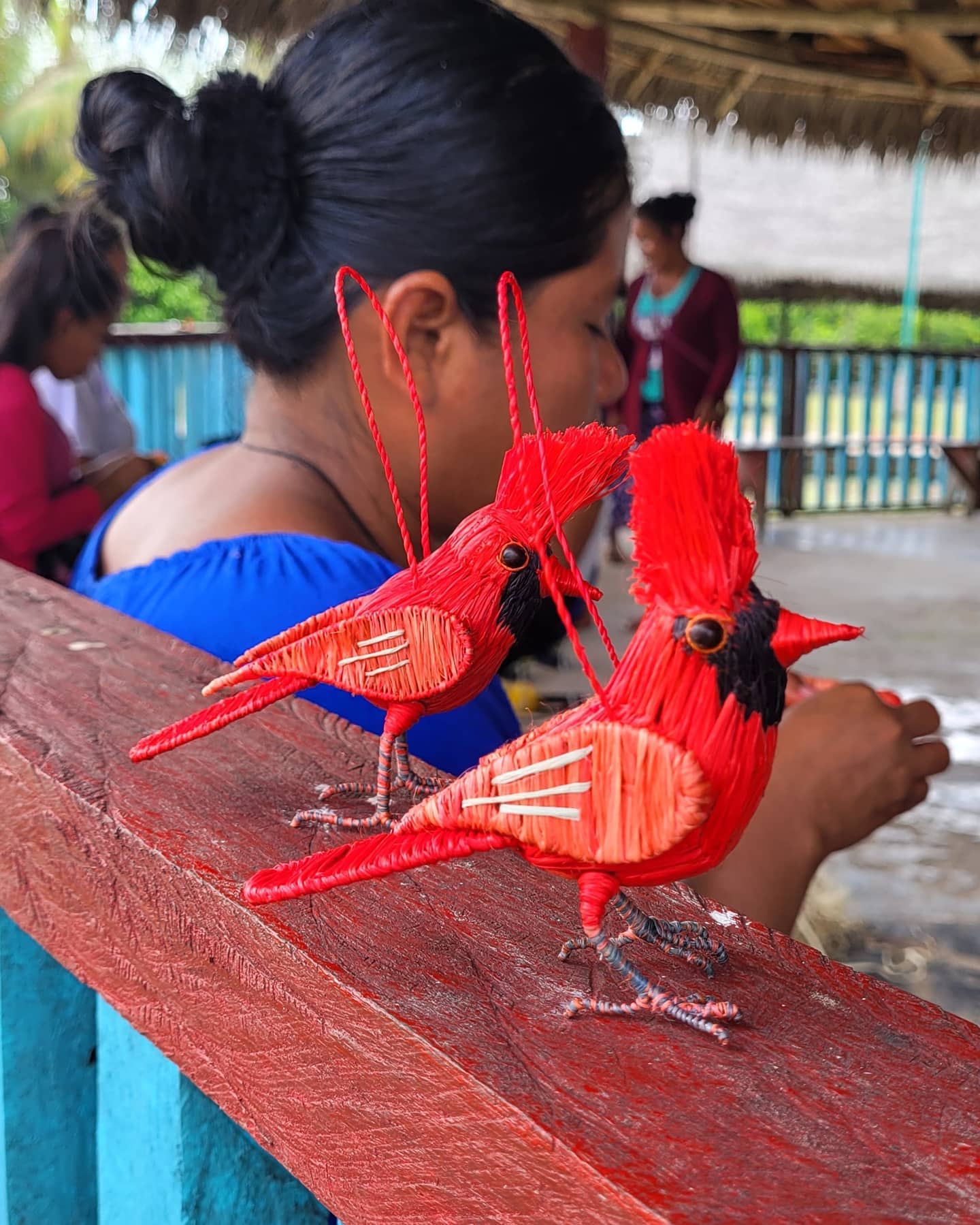 ARTISANS MAKE PROGRESS WITH FIRST ROUND OF BIRD ORNAMENTS