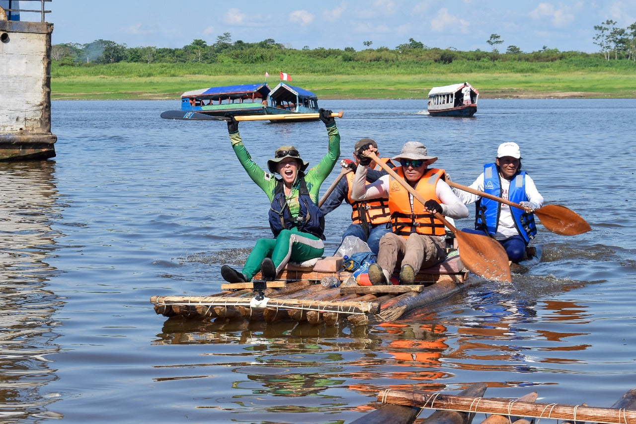 READY TO RAFT DOWN THE AMAZON