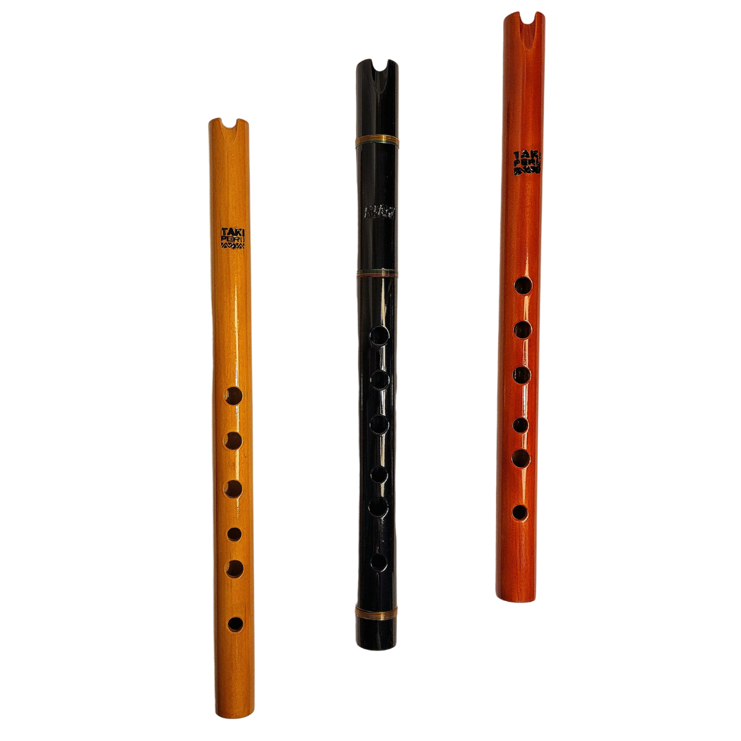 Lacquered quena flute - made by Amazon artisan