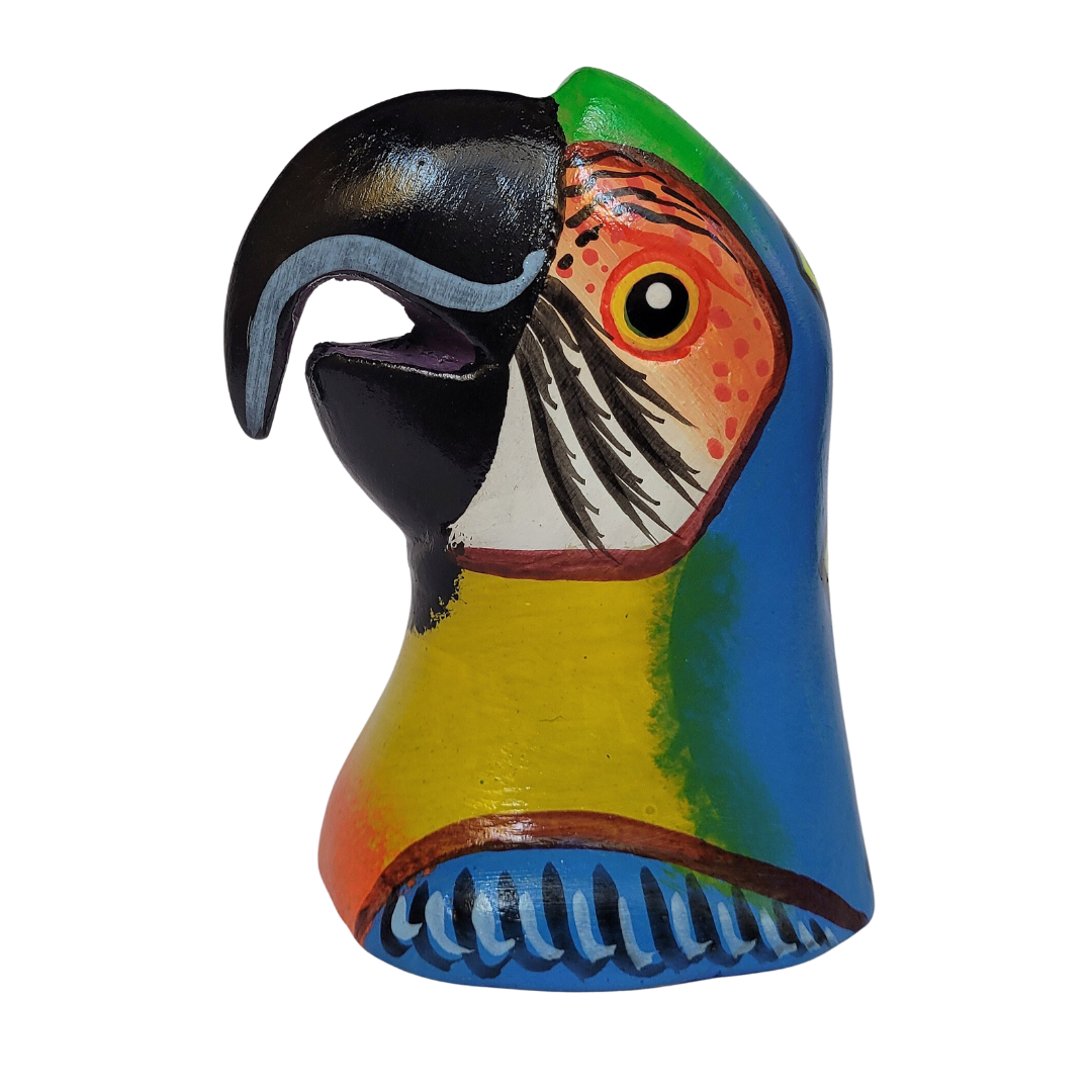 FAIR -TRADE CERAMIC AMAZON WILDIFE INCENSE BURNERS - MADE BY PERUVIAN AMAZON ARTISAN