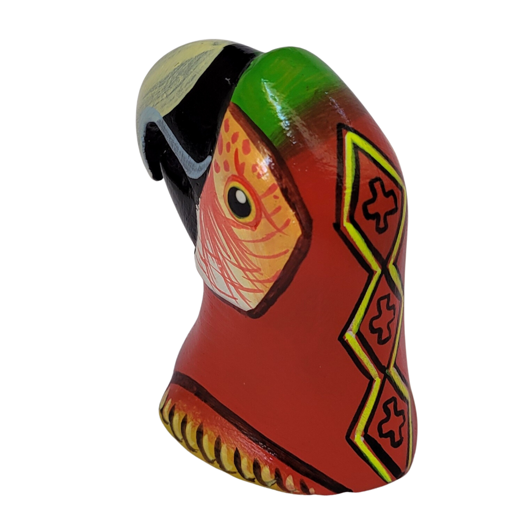 FAIR -TRADE CERAMIC AMAZON WILDIFE INCENSE BURNERS - MADE BY PERUVIAN AMAZON ARTISAN