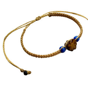 Ayahuasca and bead bracelet