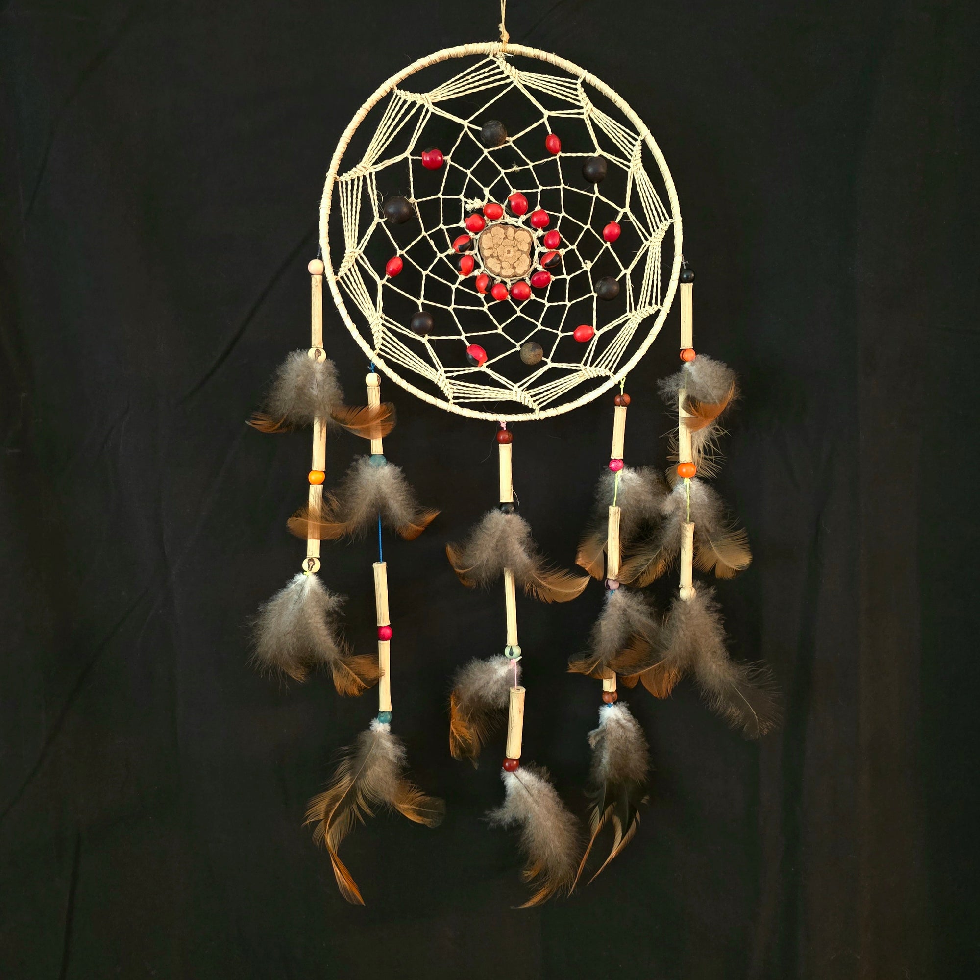 Nature dream catchers - made by artisans from the Peruvian Amazon