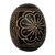 Shipibo pattern calabash hand rattle - made by Peruvian Amazon artisan