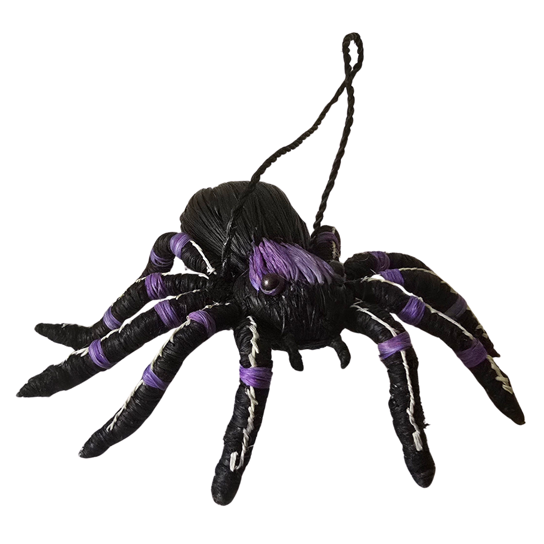 TARANTULA SPIDER ORNAMENT - HAND-MADE BY ARTISAN FROM THE PERUVIAN AMAZON