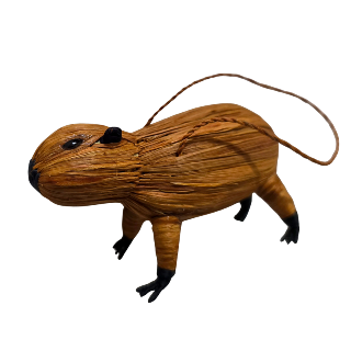 PACA - MAMMAL FAIR -TRADE CHRISTMAS TREE ORNAMENT - WOVEN BY PERUVIAN AMAZON ARTISAN - Amazon Ecology
