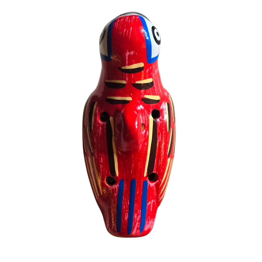 Parrot and macaw ceramic bird ocarinas from the Peruvian Amazon - Amazon Ecology