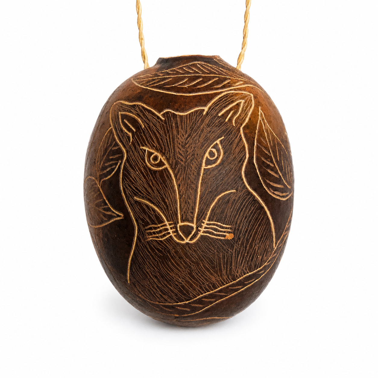 Fox Mammal Calabash Christmas tree ornament - Amazon Ecology