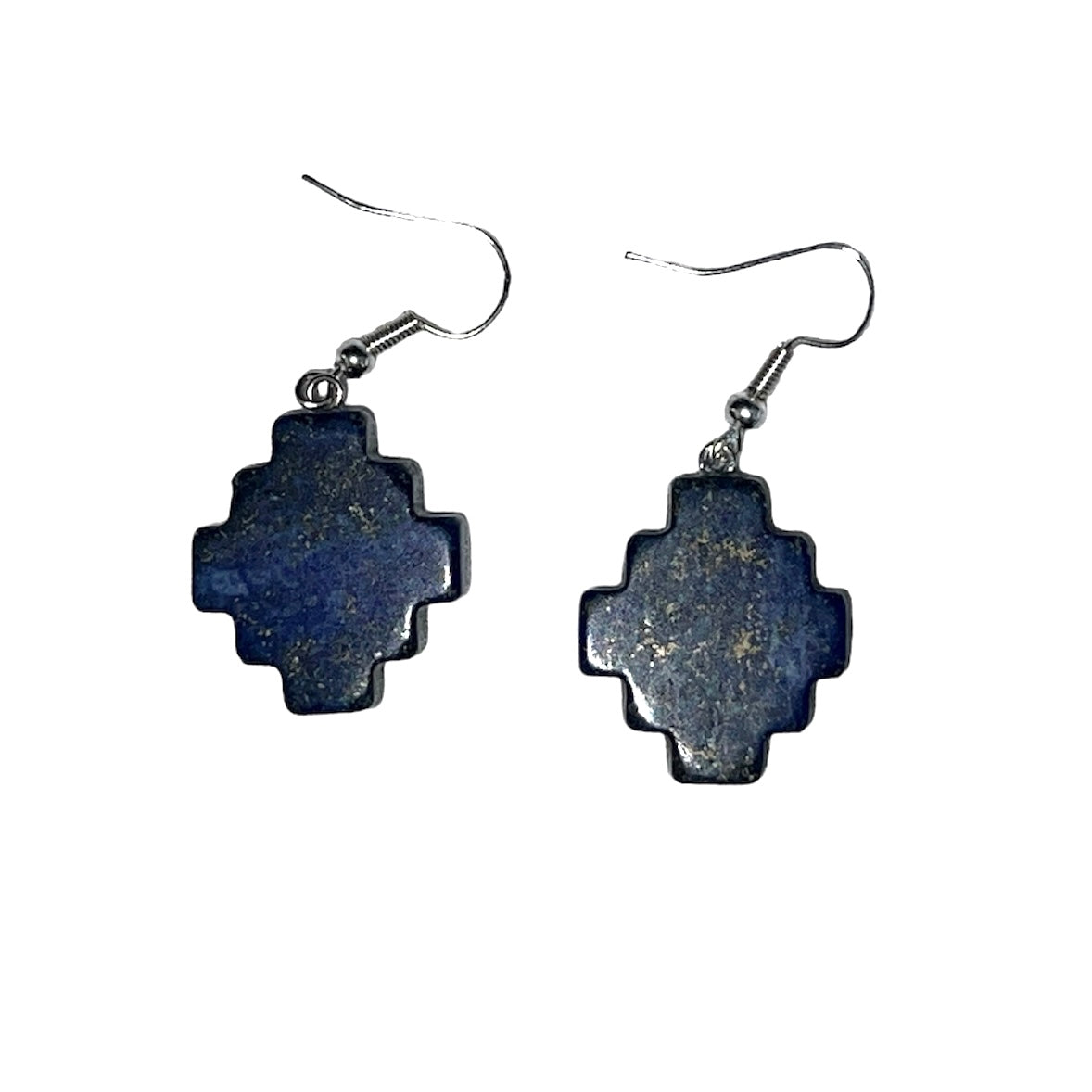 Lapis Lazuli Earrings - Made by Peruvian Amazon Artisan