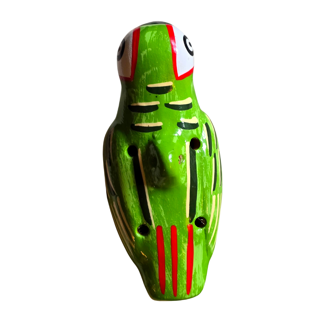 Parrot and macaw ceramic bird ocarinas from the Peruvian Amazon - Amazon Ecology