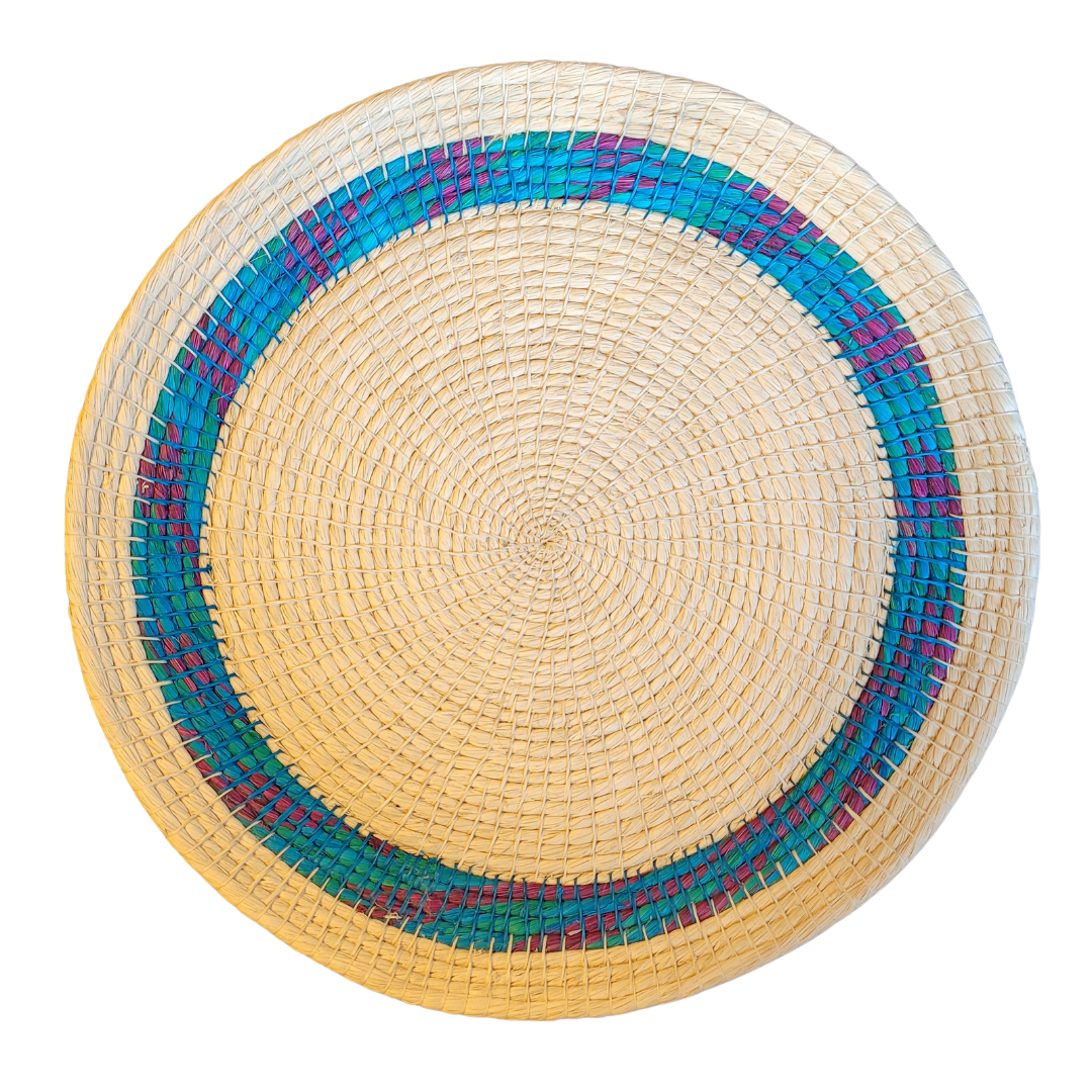 Fruit Swirl Ring - Fair Trade Basket - Handmade by Peruvian Amazon artisan