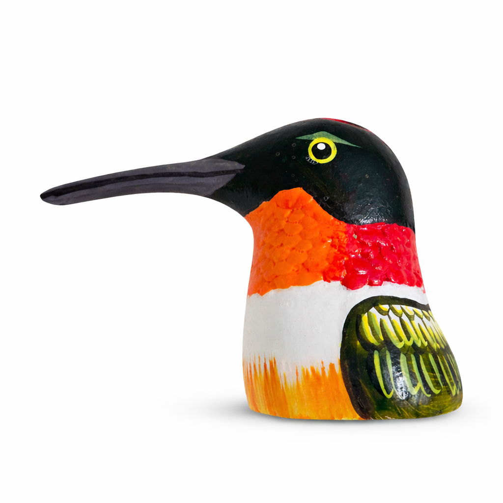 FAIR -TRADE CERAMIC BIRD INCENSE HOLDERS - MADE BY PERUVIAN AMAZON ARTISAN - Amazon Ecology