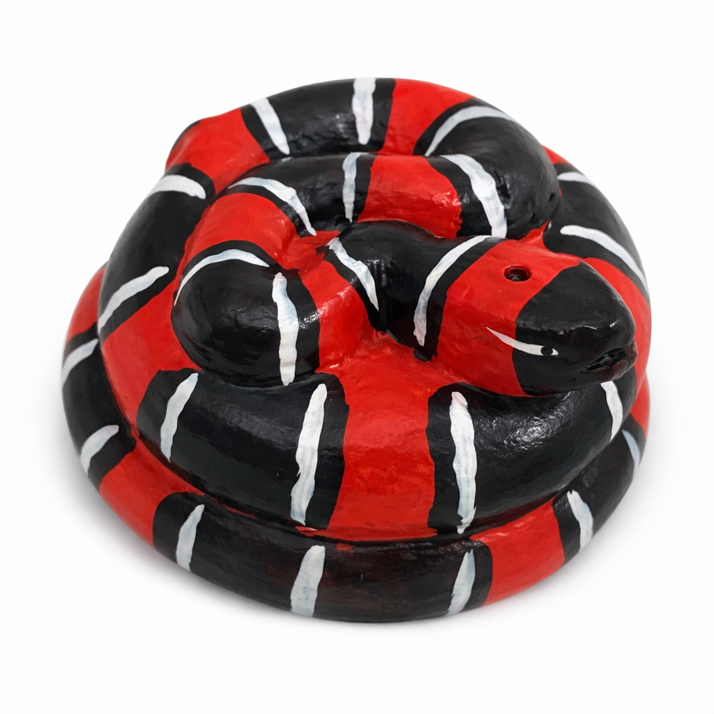 FAIR -TRADE CERAMIC AMAZON WILDIFE INCENSE HOLDERS - MADE BY PERUVIAN AMAZON ARTISAN - Amazon Ecology