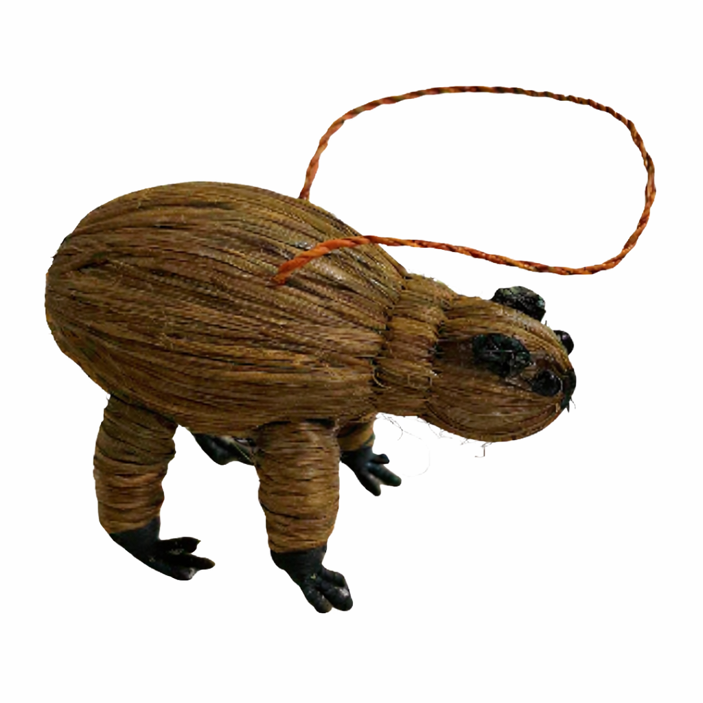 PACA - MAMMAL FAIR -TRADE CHRISTMAS TREE ORNAMENT - WOVEN BY PERUVIAN AMAZON ARTISAN - Amazon Ecology