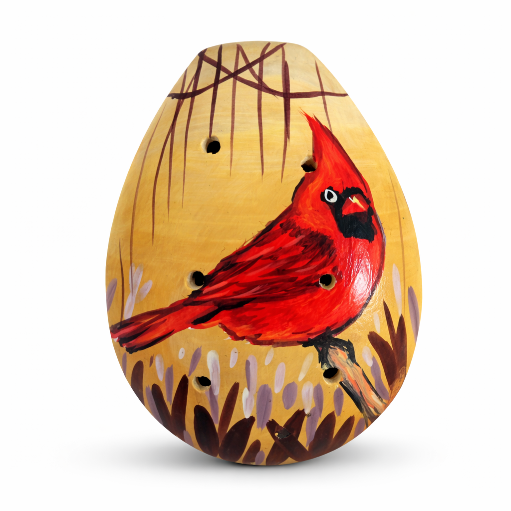 Ceramic ocarinas with birds - made by a Peruvian Amazon artisan - Amazon Ecology