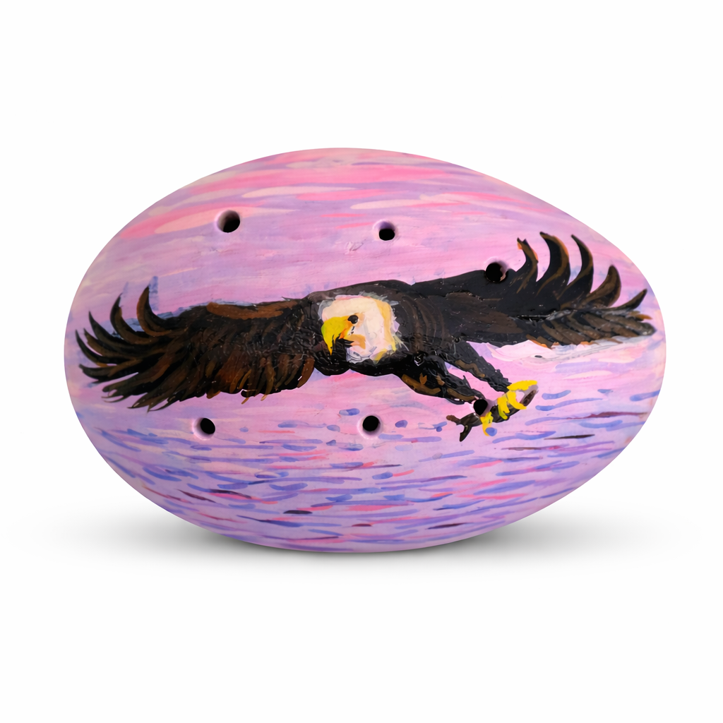 Ceramic ocarinas with birds - made by a Peruvian Amazon artisan - Amazon Ecology