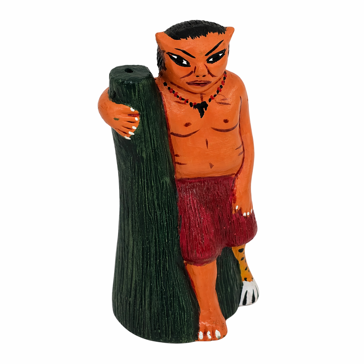 CERAMIC AMAZON CHULLACHAQUI INCENSE HOLDER - MADE BY PERUVIAN AMAZON ARTISAN - Amazon Ecology