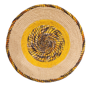 Solar ring around the earth chambira basket - made by artisan from the Peruvian Amazon - Amazon Ecology