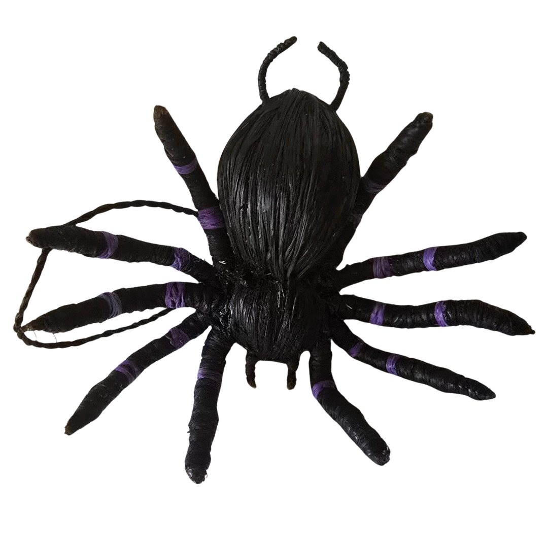 TARANTULA SPIDER ORNAMENT - HAND-MADE BY ARTISAN FROM THE PERUVIAN AMAZON