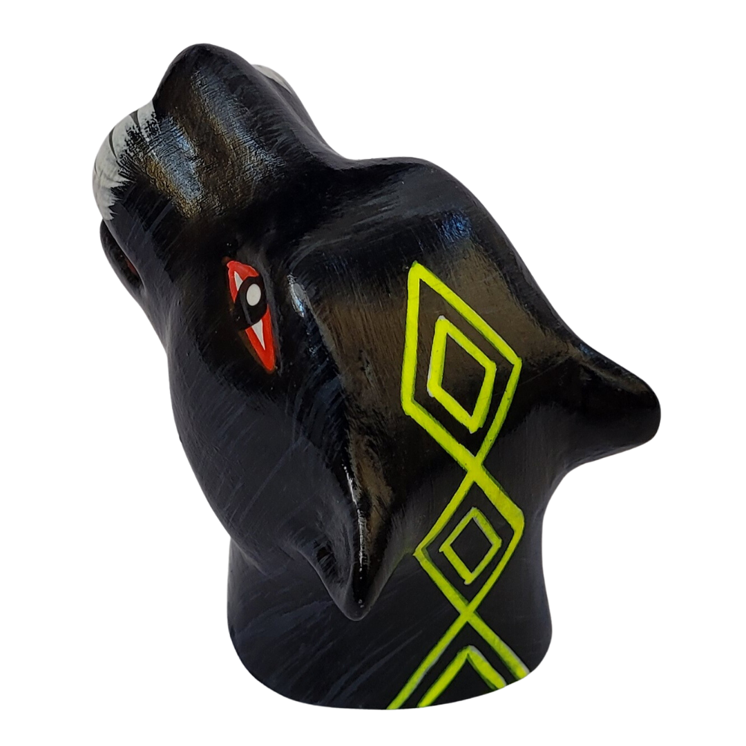 FAIR -TRADE CERAMIC AMAZON WILDIFE INCENSE BURNERS - MADE BY PERUVIAN AMAZON ARTISAN - Amazon Ecology