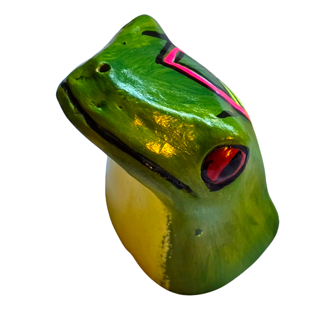 FAIR -TRADE CERAMIC AMAZON WILDIFE INCENSE BURNERS - MADE BY PERUVIAN AMAZON ARTISAN