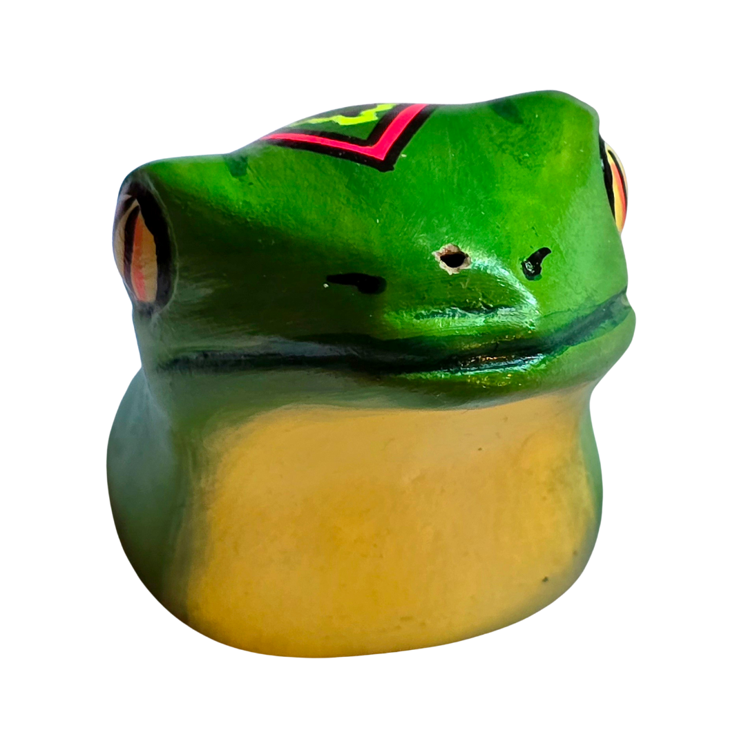 FAIR -TRADE CERAMIC AMAZON WILDIFE INCENSE BURNERS - MADE BY PERUVIAN AMAZON ARTISAN