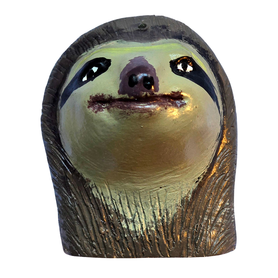 FAIR -TRADE CERAMIC AMAZON WILDIFE INCENSE BURNERS - MADE BY PERUVIAN AMAZON ARTISAN