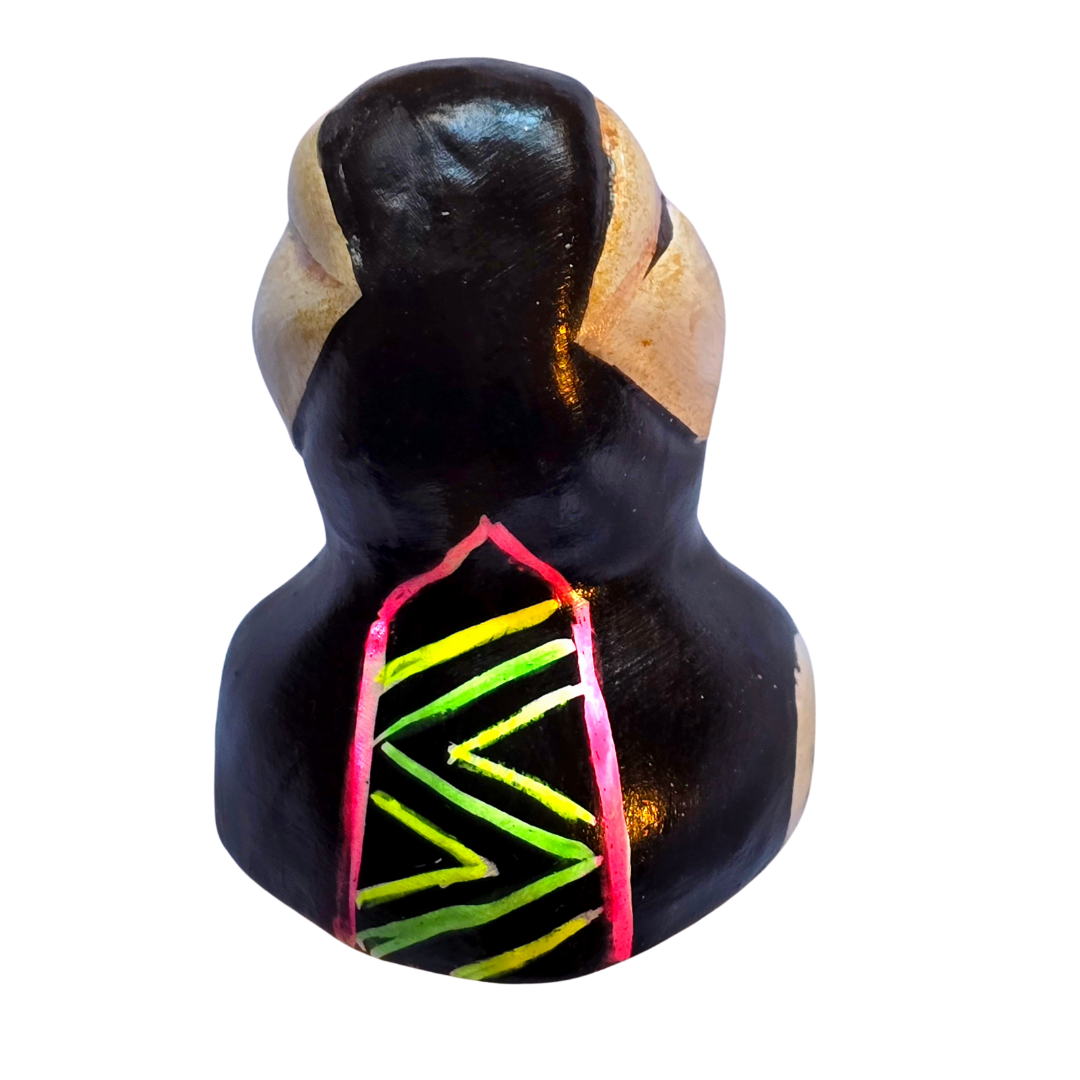 FAIR -TRADE CERAMIC AMAZON WILDIFE INCENSE BURNERS - MADE BY PERUVIAN AMAZON ARTISAN
