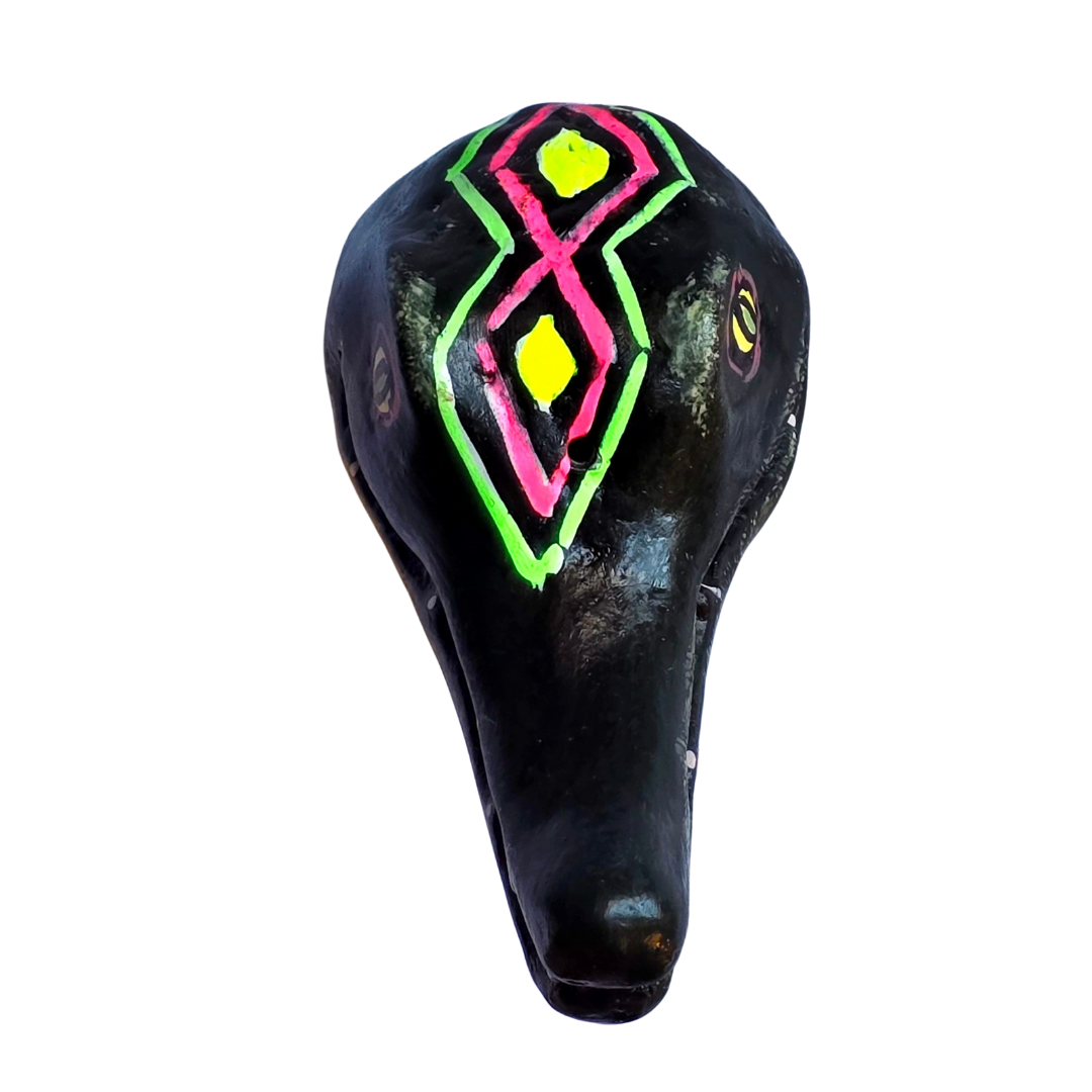 FAIR -TRADE CERAMIC AMAZON WILDIFE INCENSE BURNERS - MADE BY PERUVIAN AMAZON ARTISAN