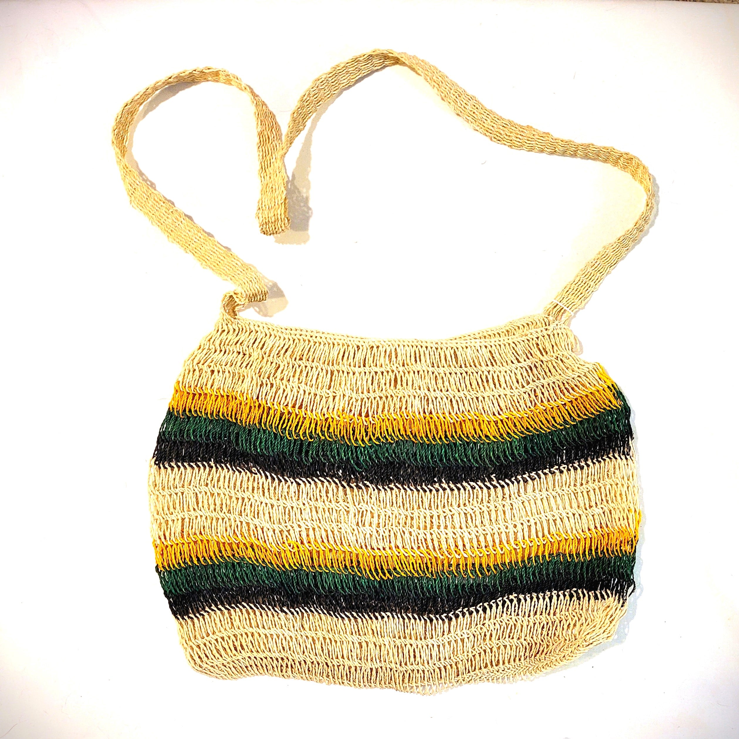 Peruvian ecological shoulder bag - painted hotsell with natural colors