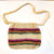 Multi-colored crochet Chambira Palm Fiber Striped Shoulder Bag made in the Peruvian Amazon
