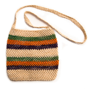 Handmade Open Weave Shoulder Strap Bags from the Peruvian Amazon