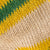 Handmade Green, Yellow, Blue-Green, Orange Striped Shoulder Bags, Various Color Combinations, from the Peruvian Amazon