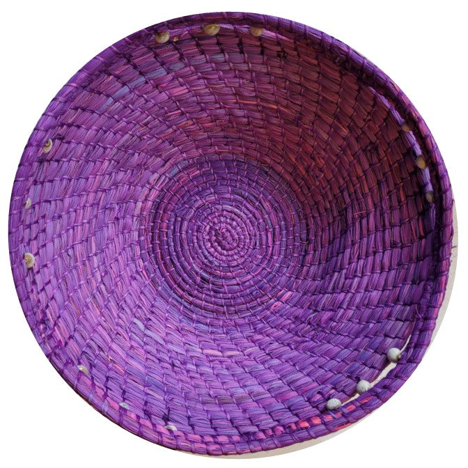 PURPLE CHAMBIRA BASKETS HANDMADE BY PERUVIAN AMAZON ARTISANS