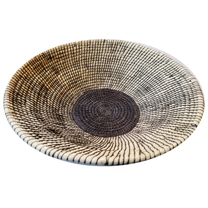 Charcoal Sun - Fair Trade Basket - Handmade by Peruvian Amazon artisan