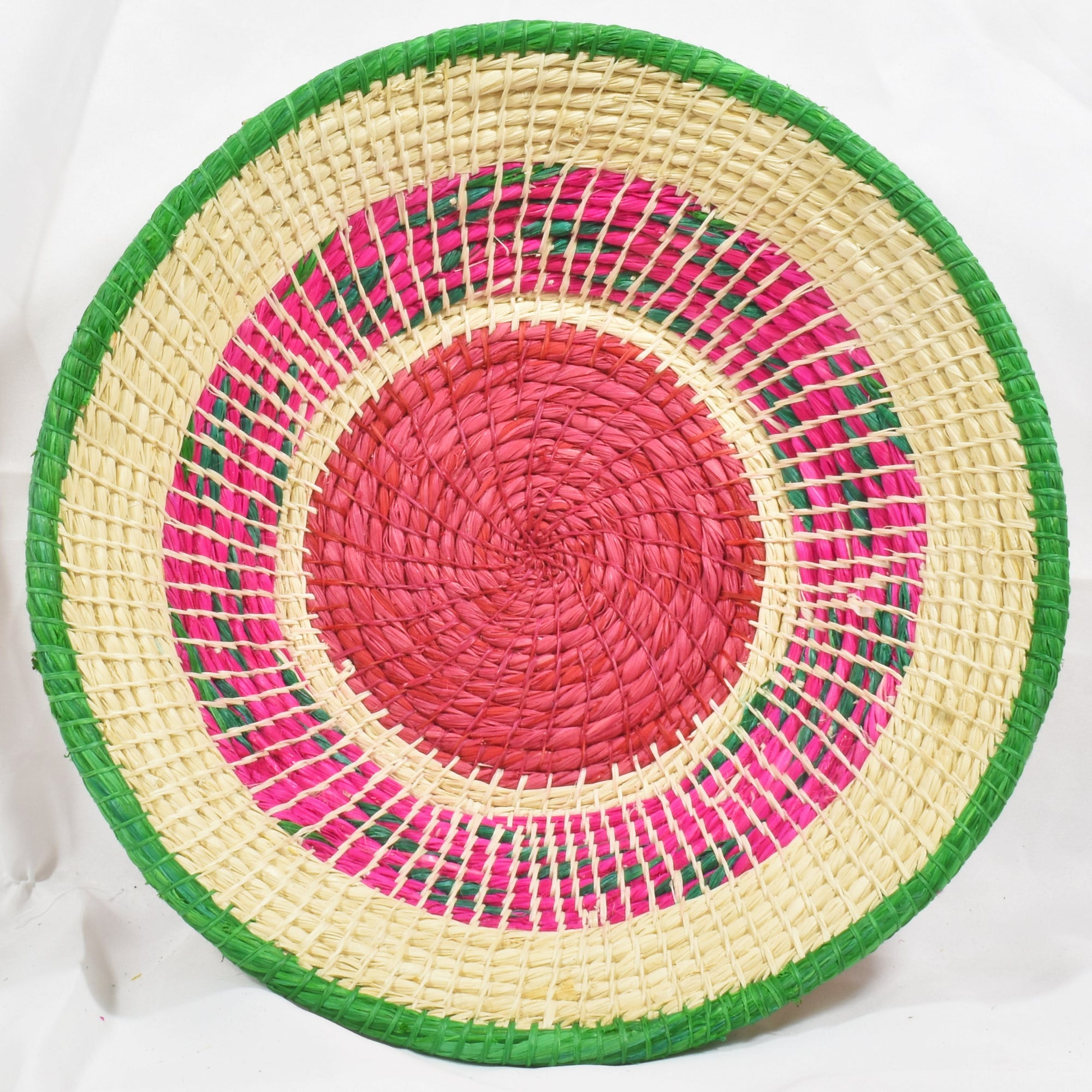 Raspberry in the Forest - Fair Trade Basket - Handmade by Peruvian Amazon artisan