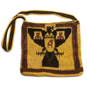 Peruvian Amazon Clan Ocaina Symbol Design, Crocheted Shoulder Strap Bag - Amazon Ecology