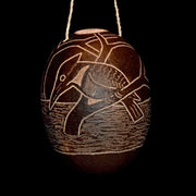 Kingfisher Bird Calabash Christmas tree ornament - Amazon Ecology