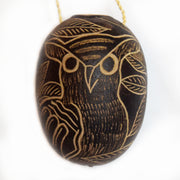 Owl Bird Calabash Christmas tree ornament - Amazon Ecology